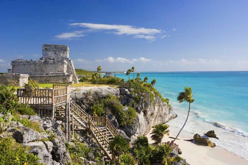 Ocean Front Suite, Balcony, Kitchen. Cancun Exterior photo